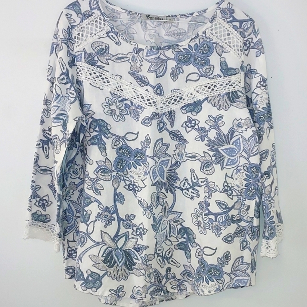 Elena Baldi, all Linen Top - Picture 4 of 12
